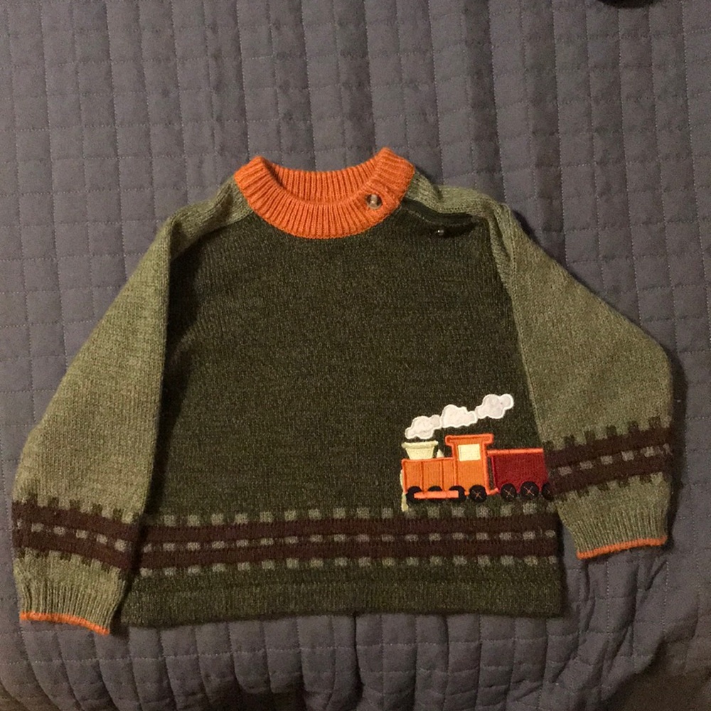 Train sweater 24 months